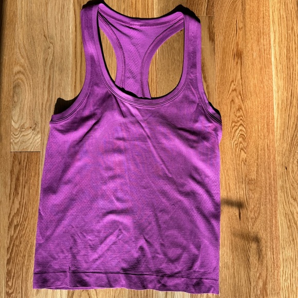 Lululemon swiftly tank vivid plum size 4 - Picture 2 of 6